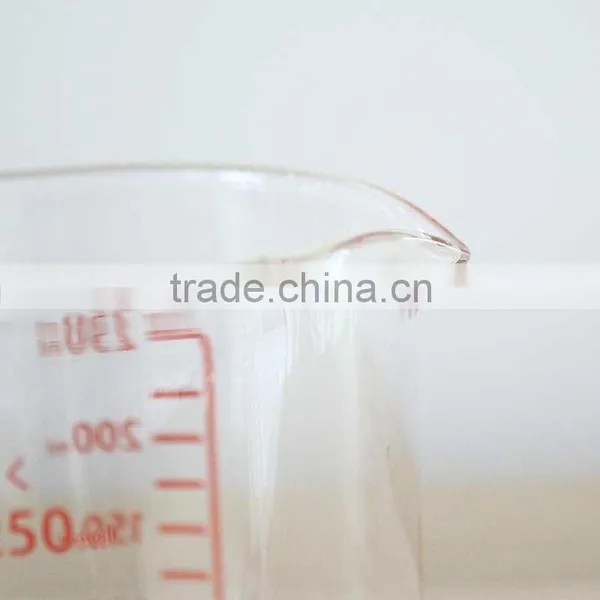 China Supplier Clear Glass Measuring Cup With Handle Handmade Glassware OEM ODM 250ml photo-4