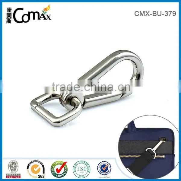Shiny Silver Simple Flat Metal Hook for Handbag and Luggage photo-3