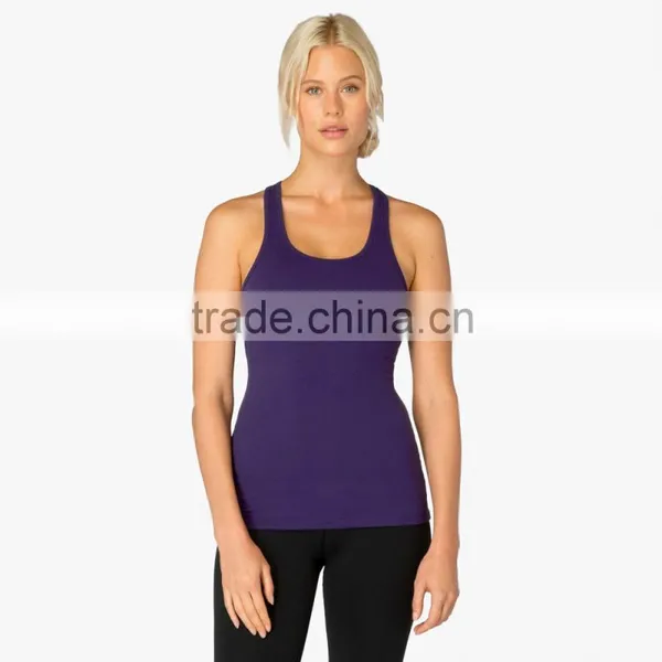 2016 Newest Tank Top Women Sports Active Wear Clothing for Running Yoga Jogging photo-2