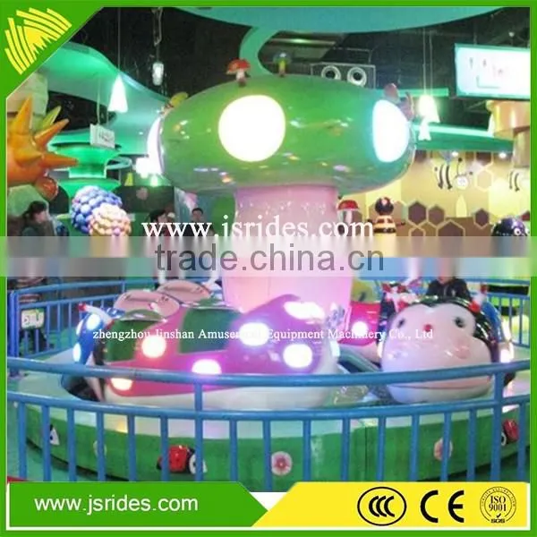 Ladybug Park Rides 8seats Mini Carousel Merry go Round for Sale photo-4