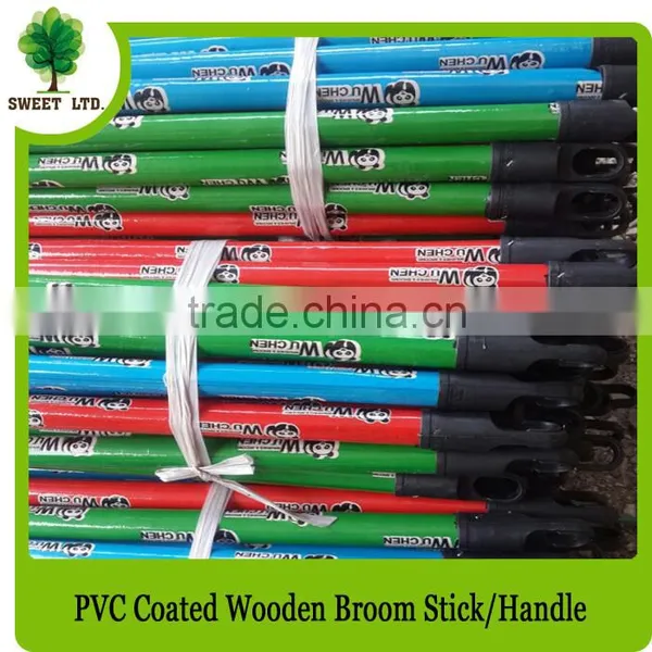 Plastic Cover Eucalyptus Material Wooden Mop Handle photo-5