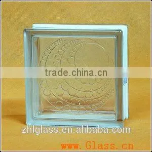 Best Prices 190x190x80mm Colored and Clear Glass Block / Glass Brick