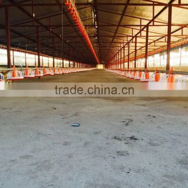 Environmental Controlled Automatic Prefabricated Poultry House for Broiler and Layer