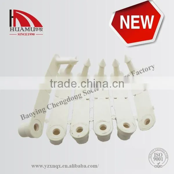 TPU Ear Tag for Pig in White 41*15 mm photo-5