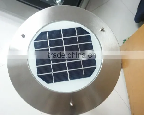 3.6V Stainless Steel Solar Sunflower Garden Light photo-4