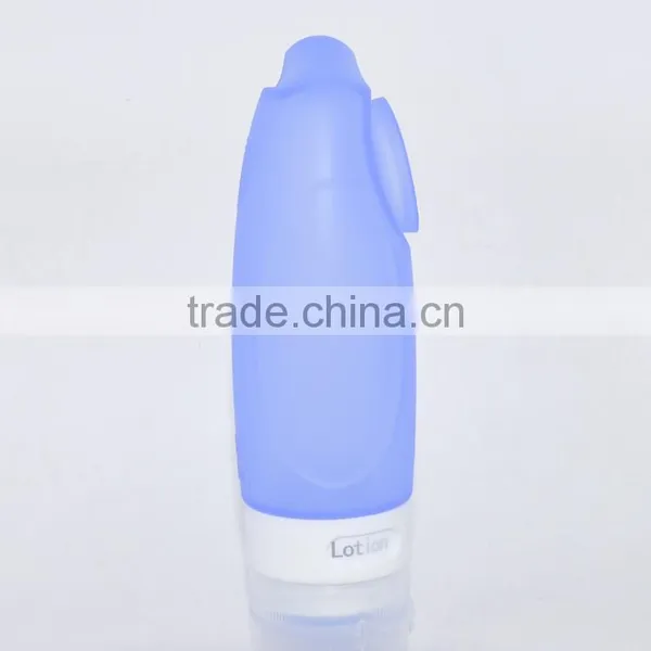 Cute Silicone Baby Bottle for Lotion and Cream Filling While Traveling MP4410 photo-3