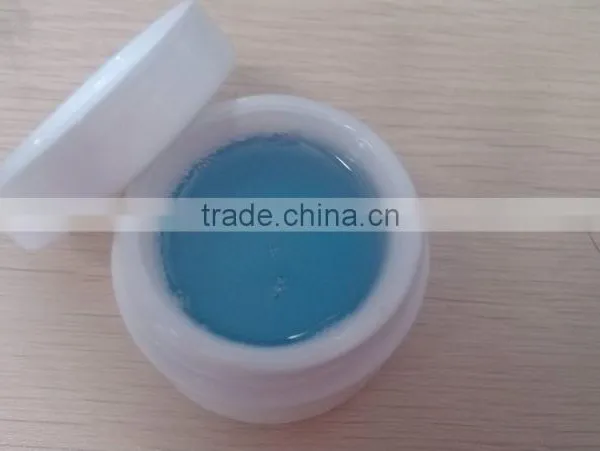 China Wholesale UV Builder Gel Transparent Blue Gel photo-5