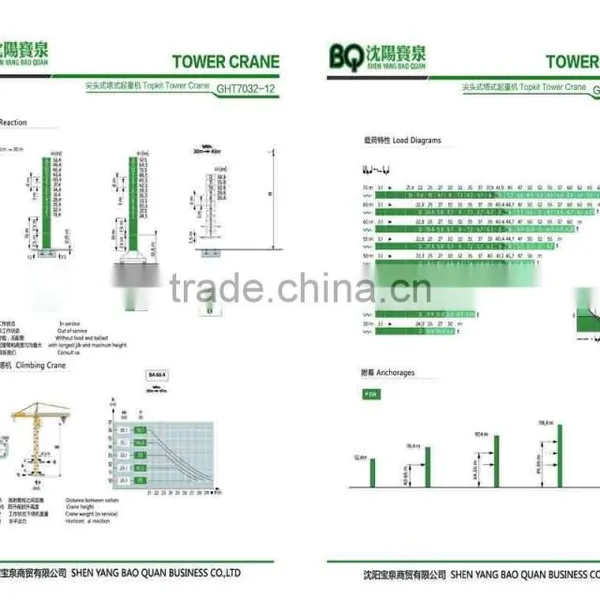 MC310/K12 Tower Crane Good Price for Sale photo-4