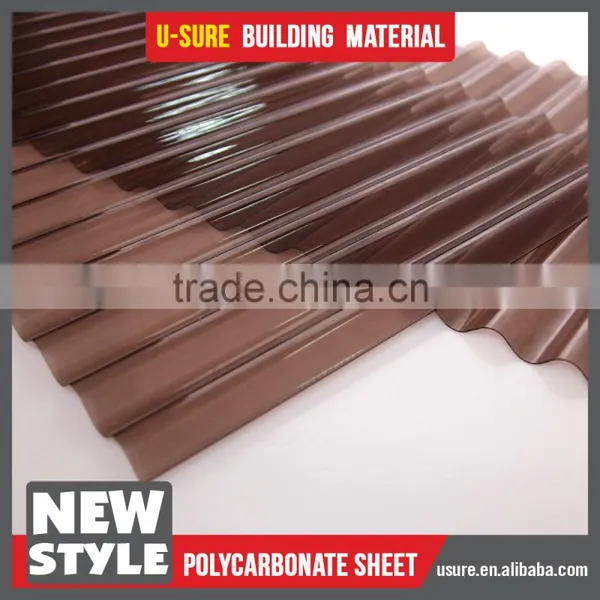 Type Of Clear Corrugated Plastic Roofing Sheets Polycarbonate photo-4
