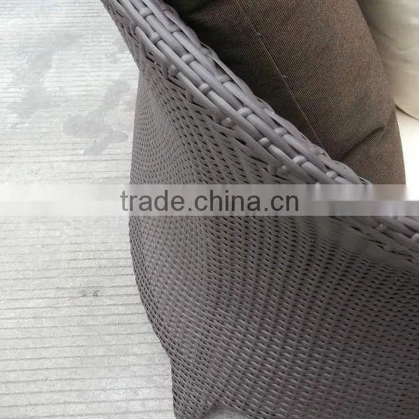 C - CF746 Foshan Morden Design Patio Rattan Furniture Garden Sofa photo-3