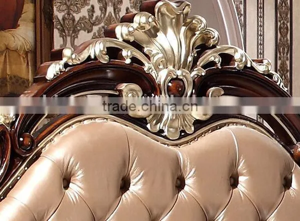 BISINI Brand New Bedroom Furniture, Royal and Luxury Bedroom Furniture Set, King Size Bed With Nightstand Set (BF01-ML014) photo-4