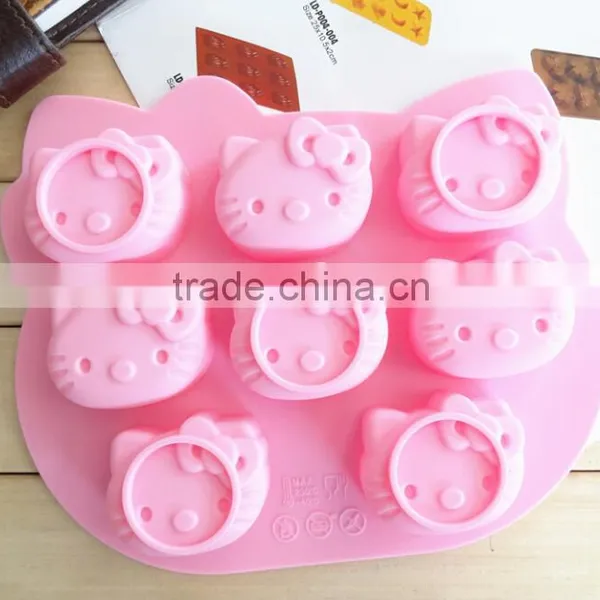 Silicone Kitty Cat Cake Mold photo-2