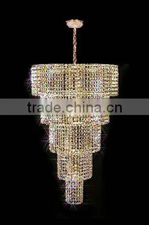 Hanging Crystal Chandelier, Modern Pendant Light photo-3