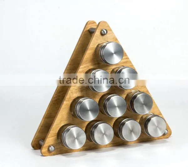Jiangmen Manufacture Stainless Steel Kitchen Accessory Spice Jar Set photo-6