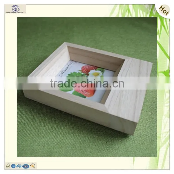 Custom Thick Window Shape Wood Picture Photo Frame photo-2