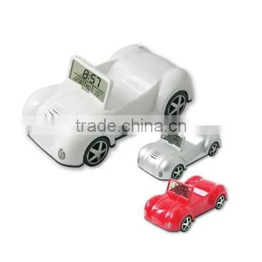 Car Shape LCD Clock