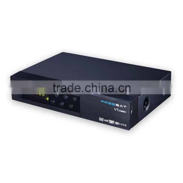 DVB-S2+T2 Freesat V7 Combo Set Top Box Support 3G CCCAM Full 1080P HD Satellite Receiver photo-2