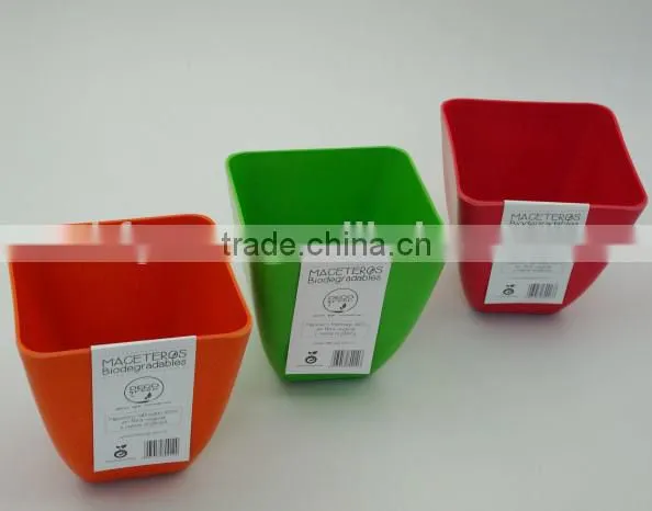 Bamboo Fiber Flower Planter photo-4