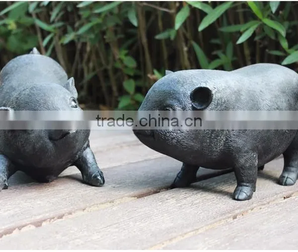 Wholesale Animal Garden Statue Resin Wild Boar Sculpture photo-4