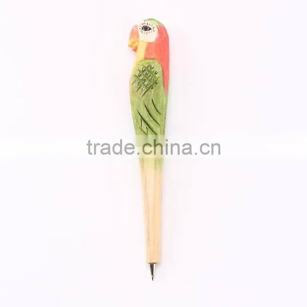 Novelty Wooden Hand Craft Animal Ballpoint Pen, Creative Wooden Craft Animal Ball Pen photo-2