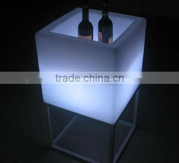 LED Wine Display Cube Shelf for Hotel Clubs or Events Led Cube photo-3