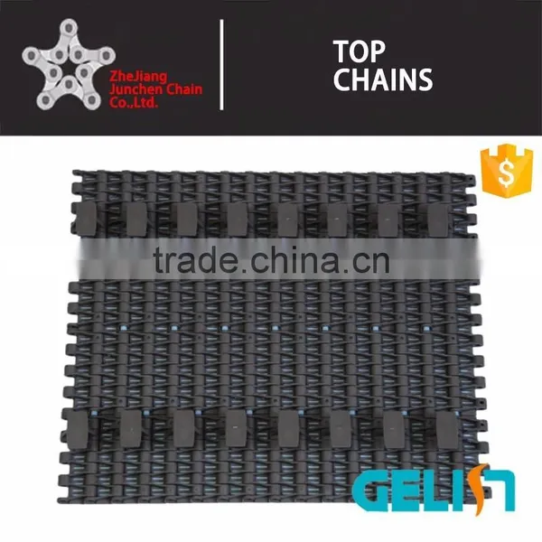 T-300 Plastic Belt With Flights and Hooks/modular Plastic Conveyor Belt photo-3