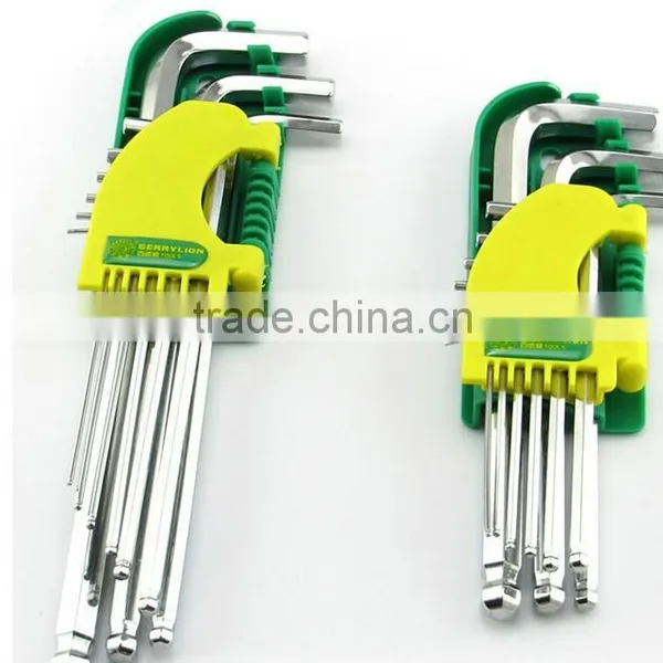 BERRYLION CRV Long Arm and Ball Point End 9pcs Allen Key Set for Sale photo-2