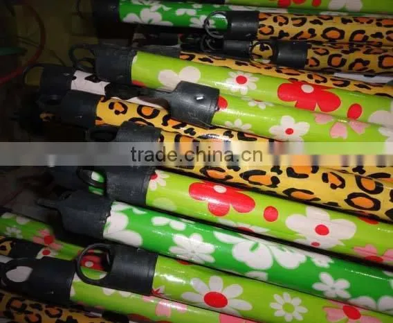 PVC Coated Broom Colorful Broomsticks photo-4