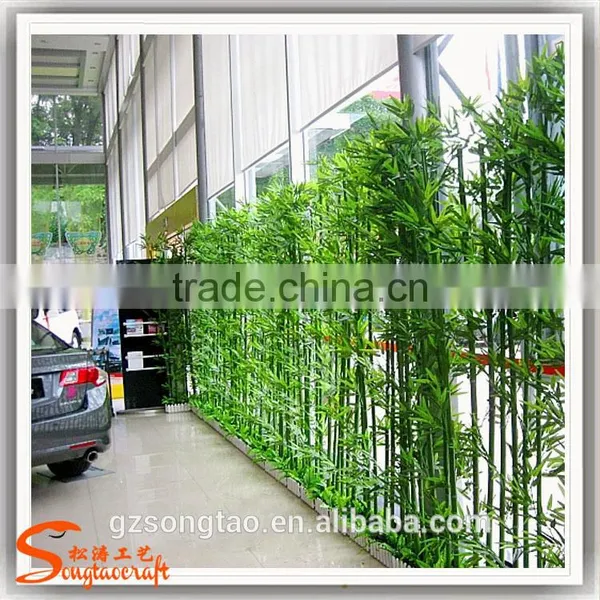 High Quality Plastic Bamboo Decorative Artificial Bamboo on Sale photo-3