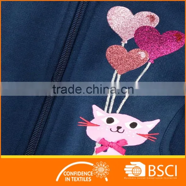 Kids Jacket Printed Fleece Cardigan Outfit Cloth photo-2