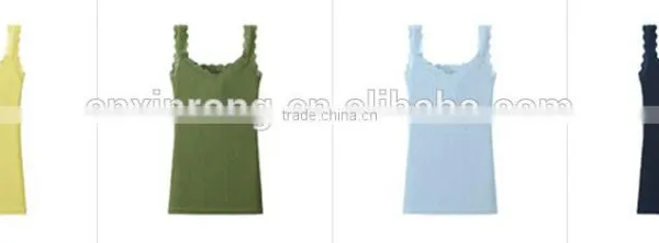 Sleeveless Comfortable Women's Vest 100% Cotton photo-2