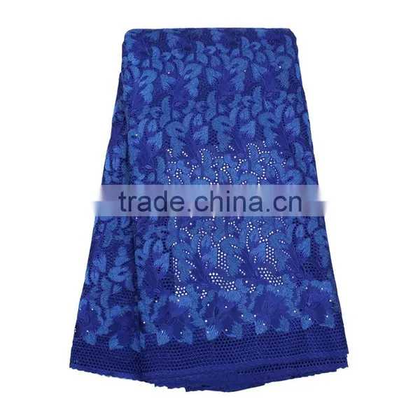 2017 Wholesale Guangzhou African Lace Embroidery Fabric For Dress photo-2