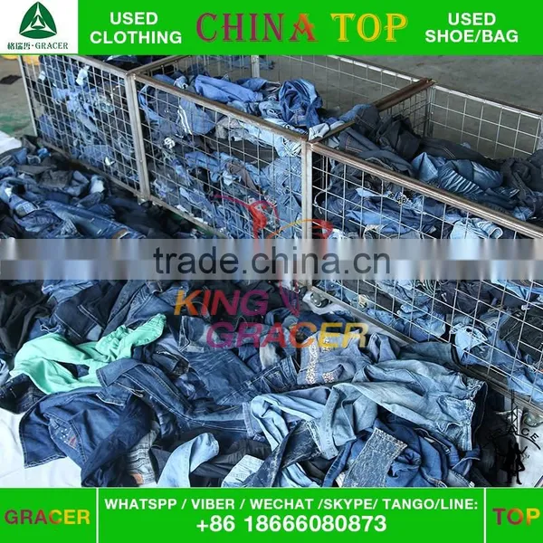 Women Jean for Sale Used Clothing Small Bales All Seasons photo-4