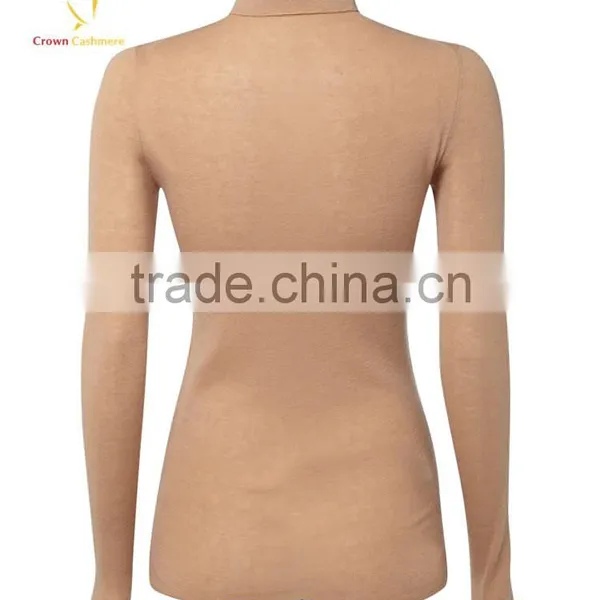 Women Korean Fashion Turtle Neck Top Pullover Sweater photo-3