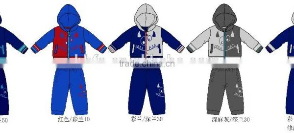 Wholesale China Winter Design Boutique Wear Baby Toddler Kid Clothing Sets photo-2