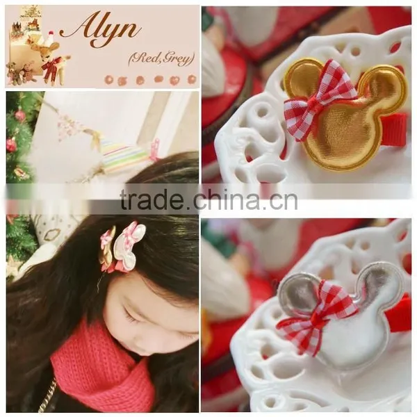 Wholesale Christmas Hair Accessories Gold Crown Decorative Hair Clips photo-5