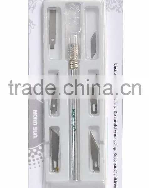 Premium Aluminum Handle Art Craft Hobby Knife photo-4