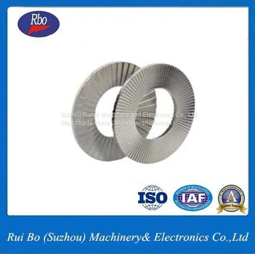 Stainless Steel 304/316 DIN25201 Double Stacked Lock Washer With ISO photo-3