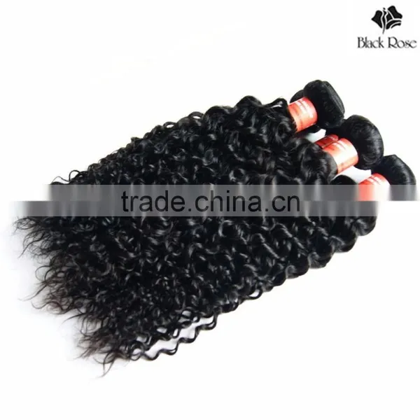 Black Rose New Arrival Crochet Braids With Human Malaysain Curly Hair, Raw Unprocessed Malaysian Human Hair photo-3