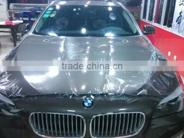 High Quality Transparent Glossy White Car Paint Protection Film photo-4