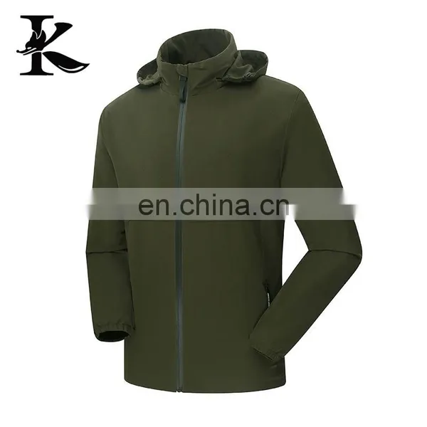 2016 Custom Lightweight Quick Dry Coat Windbreaker Waterproof Sports Wear Jacket photo-2