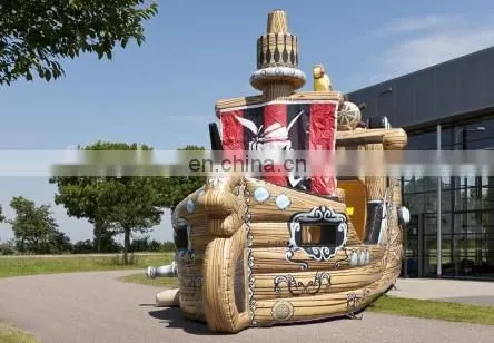 Pirateship Inflatable Water Slide Clearance Giant Inflatable Slide for Sale photo-3