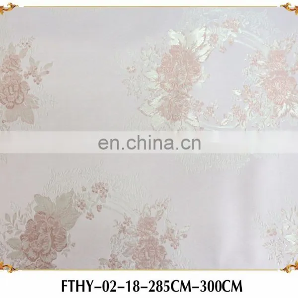 Feitex Textile Wall Paper Seamless Wall Covering High Quality Jacquard Wallpaper photo-3