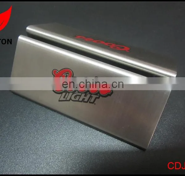 Factory Custom Good Quality Stainless Steel Table Menu Holder photo-6