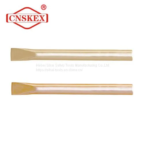 spark proof hand tools Be-Copper,Al-Bronze flat chisel