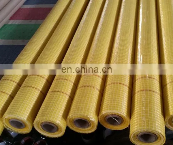 Leno PE Tarpaulin, Yellow Color With Micro Perforations for Waterproofing of Low-slope Roofing photo-2