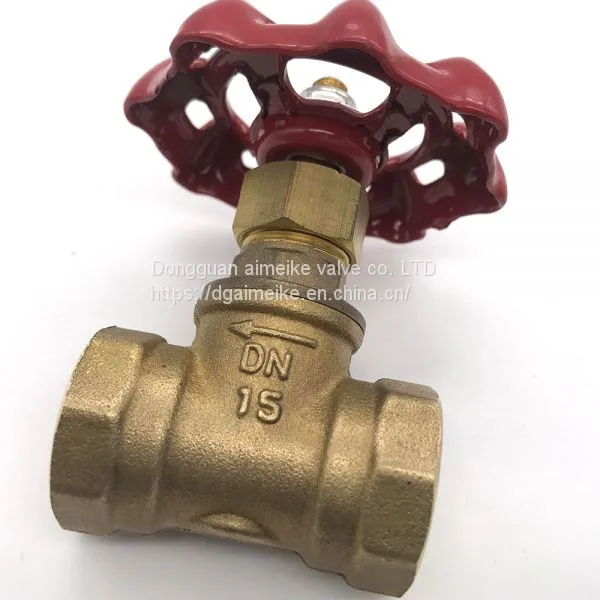 Small Fluid Resistance Finishes Gold & Antique Bronze Curb Stop Valve