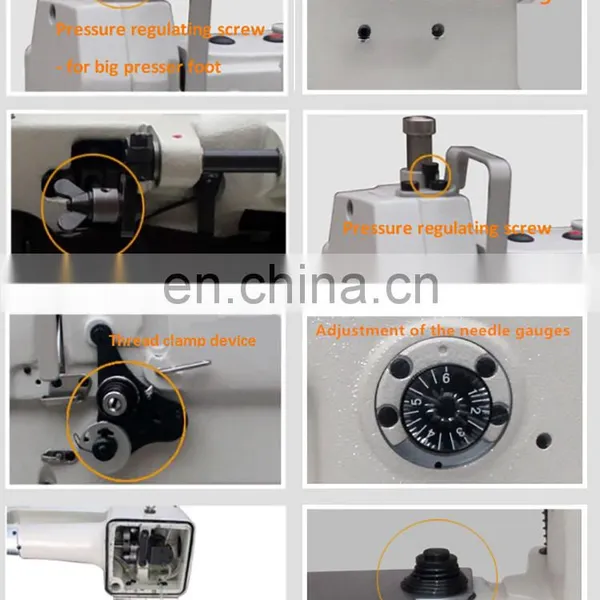 LT 244-2A SINGLE NEEDLE HIGH QUATITY HOOK UNISON FEED CYCLINDER SEWING MACHINE photo-2