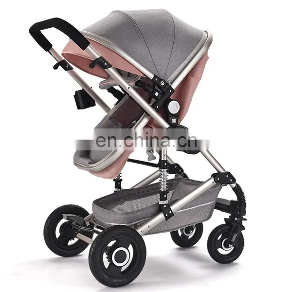 EN1888 Certificate Foldable Baby Carriage / High Landscape Mother Baby Stroller 3 in 1 China / Baby Pram Europe photo-6