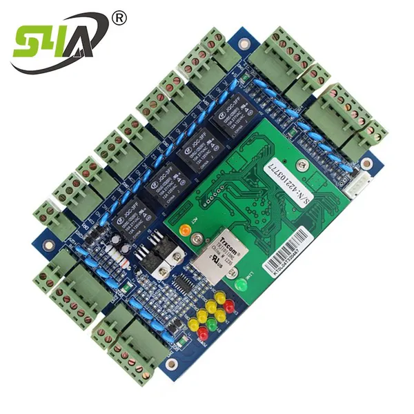 Network Four-Door Access Controller Panel Support APP/4G/Web-server With Free Software photo-2